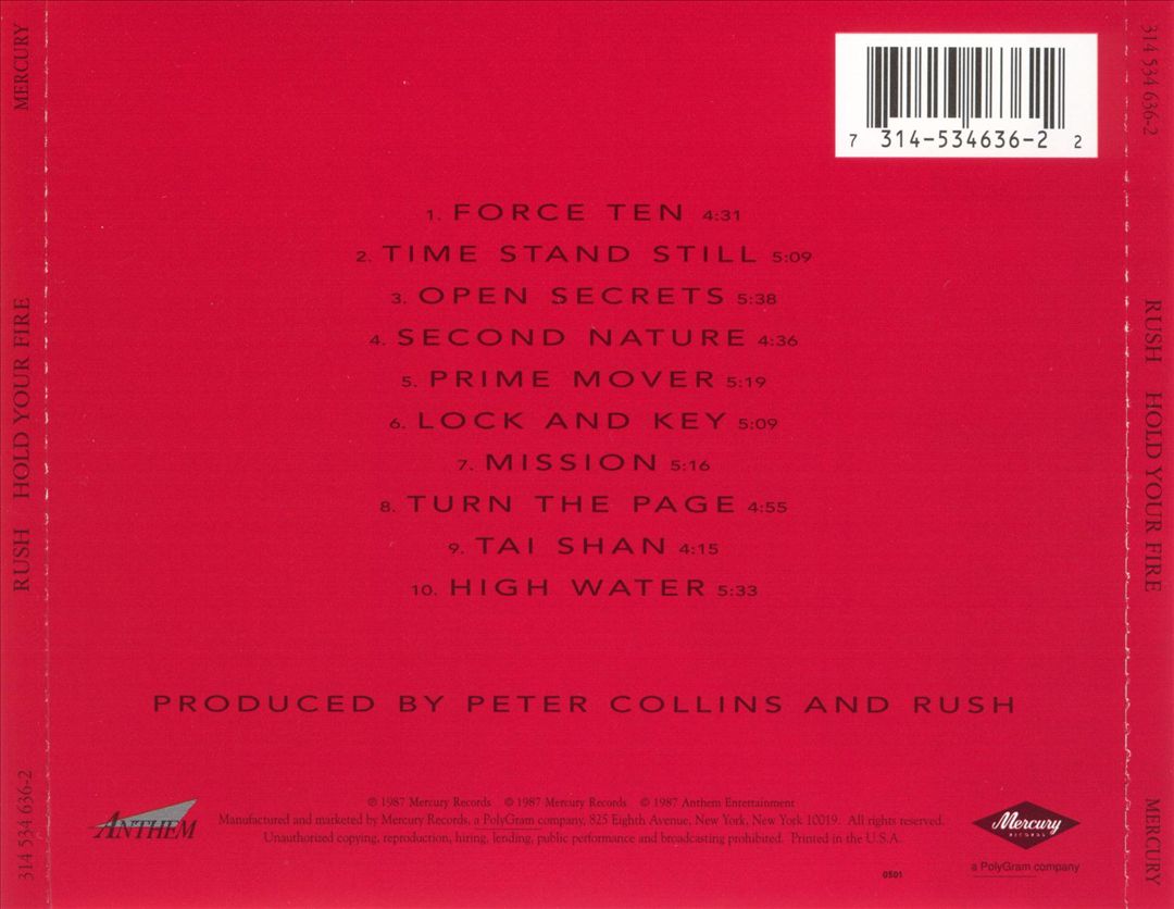 Hold Your Fire cover art