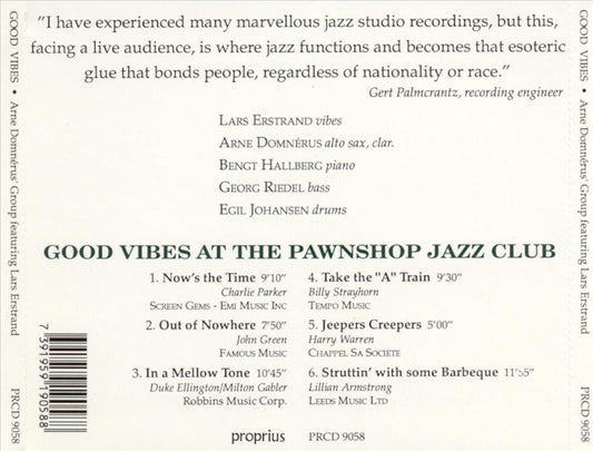 Good Vibes: Jazz at the Pawnshop, Vol. 3 cover art