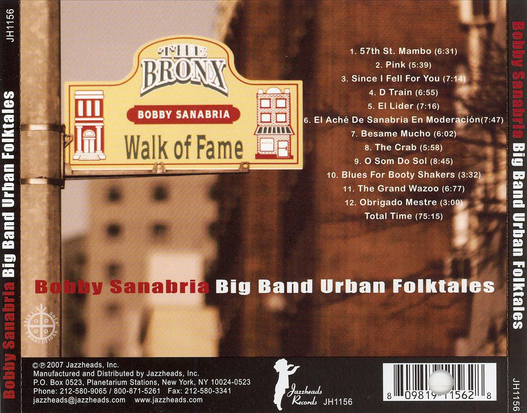 Big Band Urban Folktales cover art