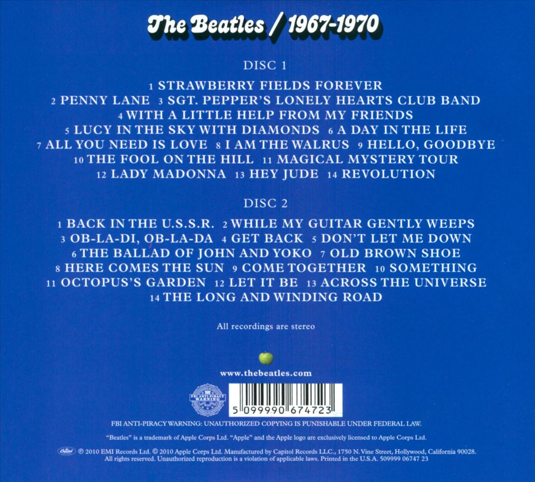 1967-1970 cover art