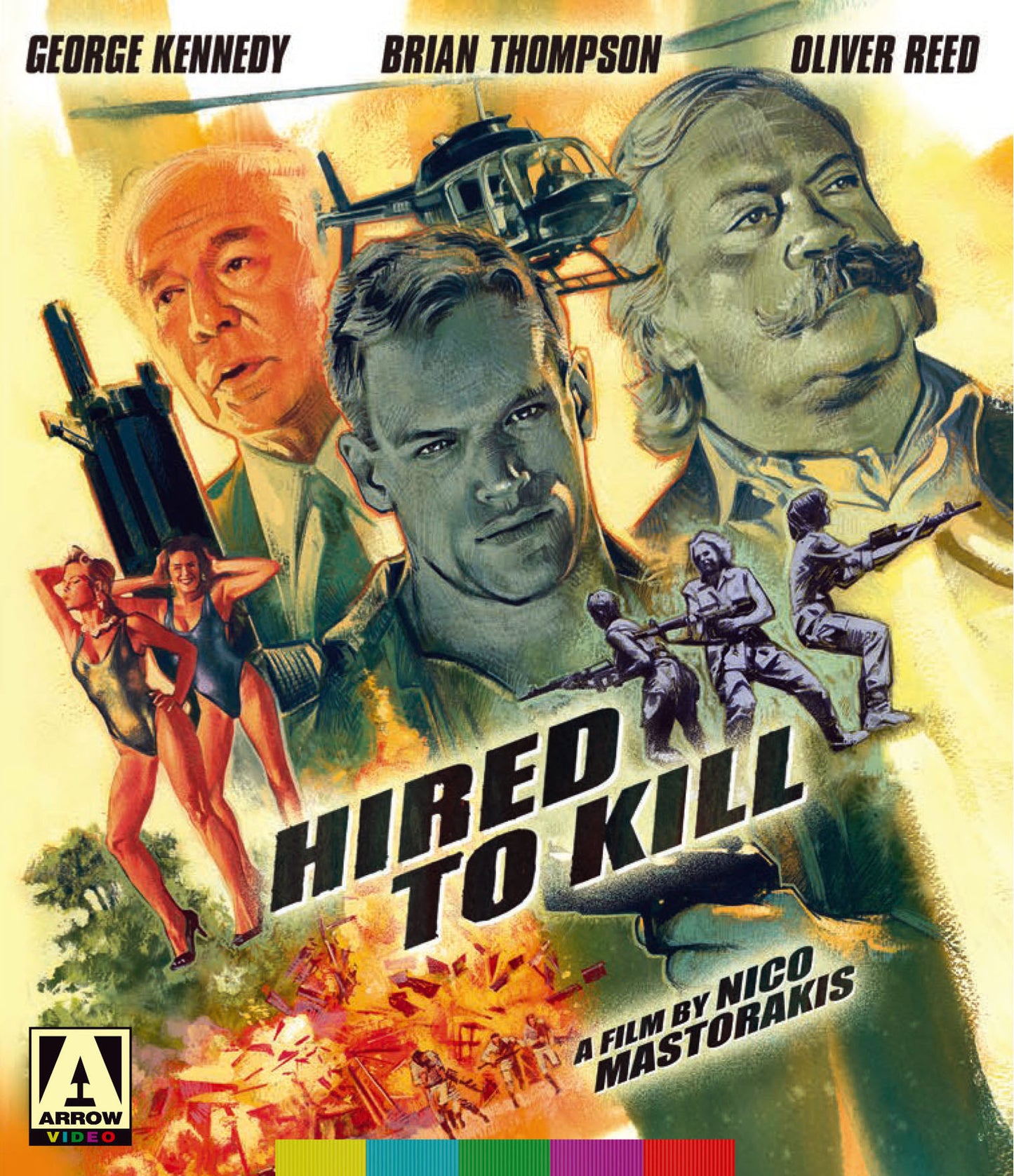 Hired to Kill [Blu-ray/DVD] [2 Discs] cover art