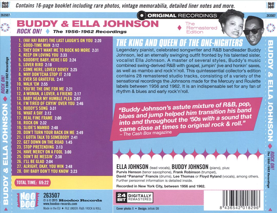 Rock On! The 1956-62 Recordings cover art