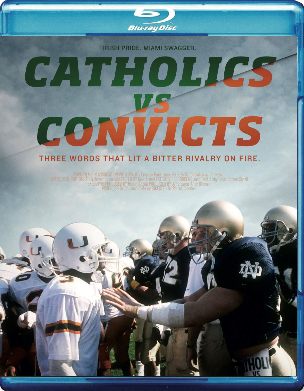 ESPN Films 30 for 30: Catholics vs. Convicts [Blu-ray] cover art