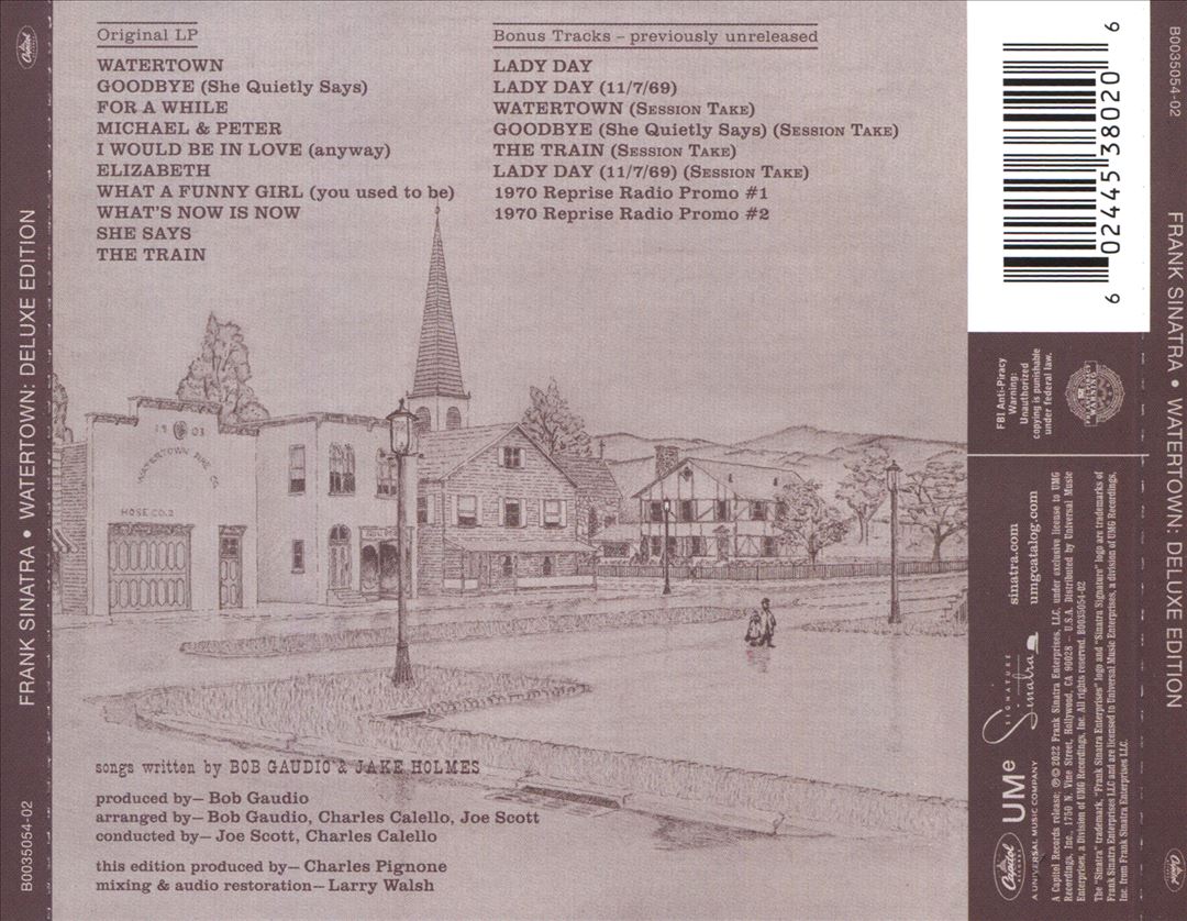 Watertown [Bonus Tracks] cover art