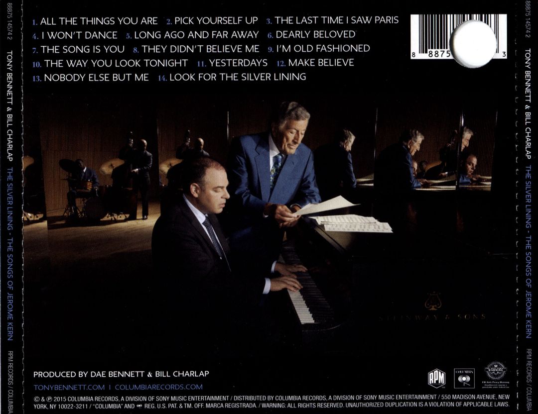 Silver Lining: The Songs of Jerome Kern cover art