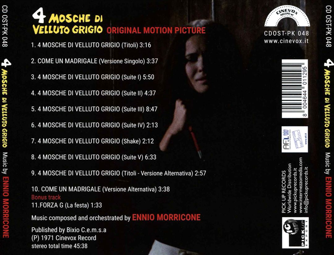 4 Mosche di Velluto Grigio [Original Soundtrack Expanded] cover art