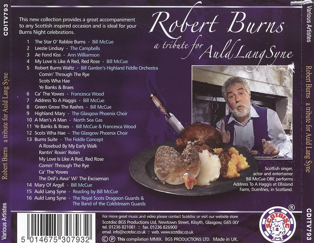 Robert Burns: A Tribute for Auld Lang Syne cover art