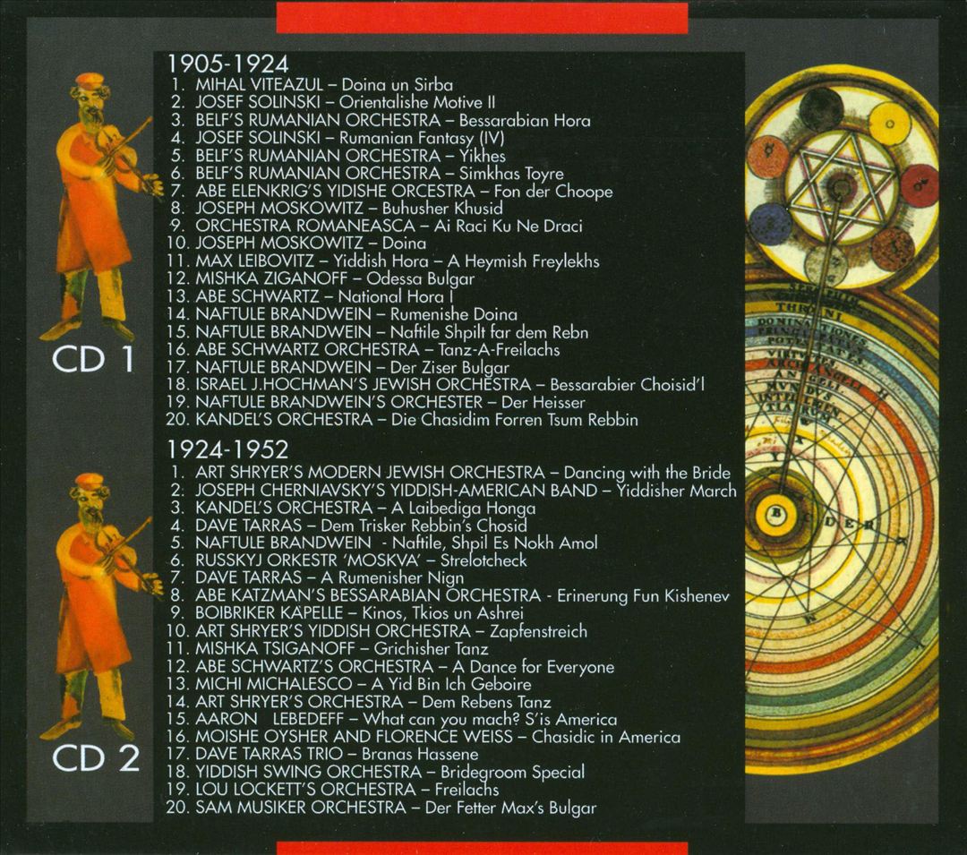 Yiddish, Hebrew and Klezmer: Anthology of Jewish Music cover art