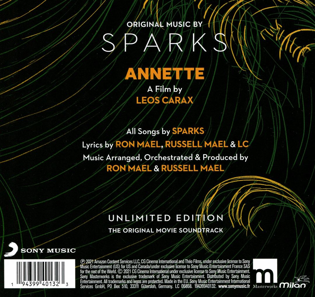Annette [Original Motion Picture Soundtrack] cover art