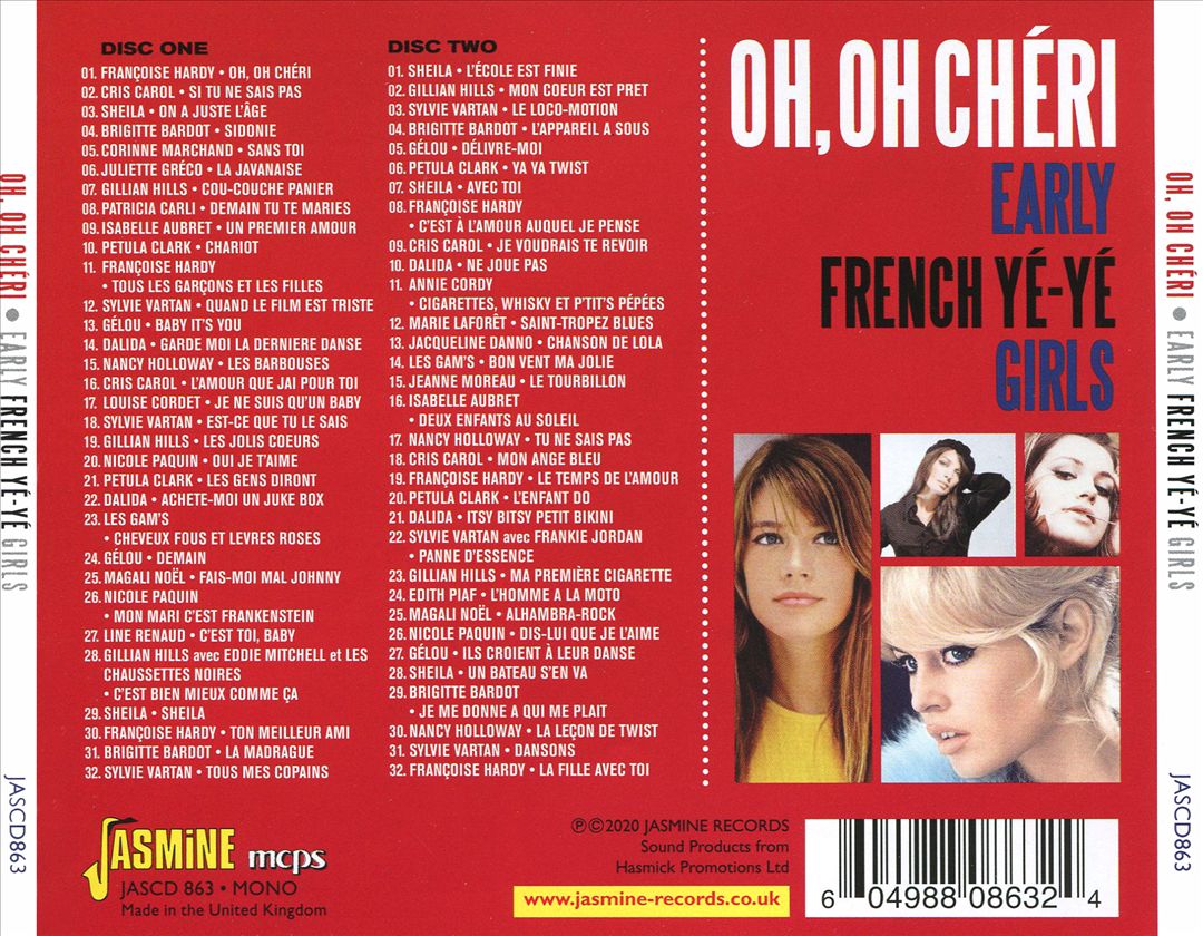 Oh, Oh Cheri: Early French Ye-Ye Girls cover art