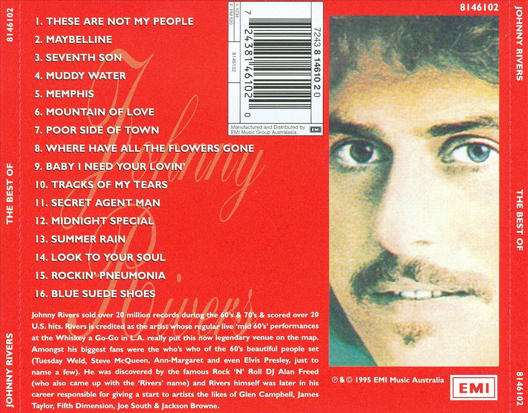 Best of Johnny Rivers [EMI] cover art