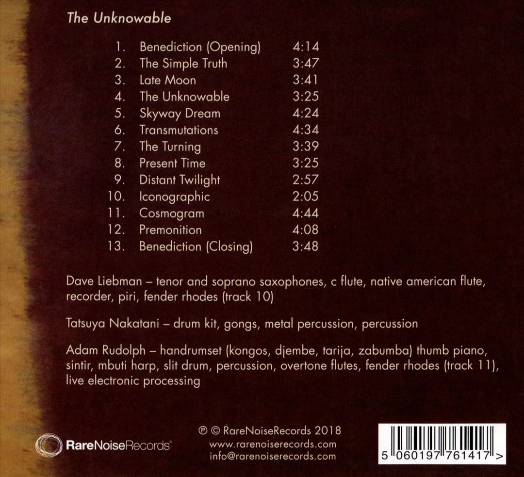 Unknowable cover art