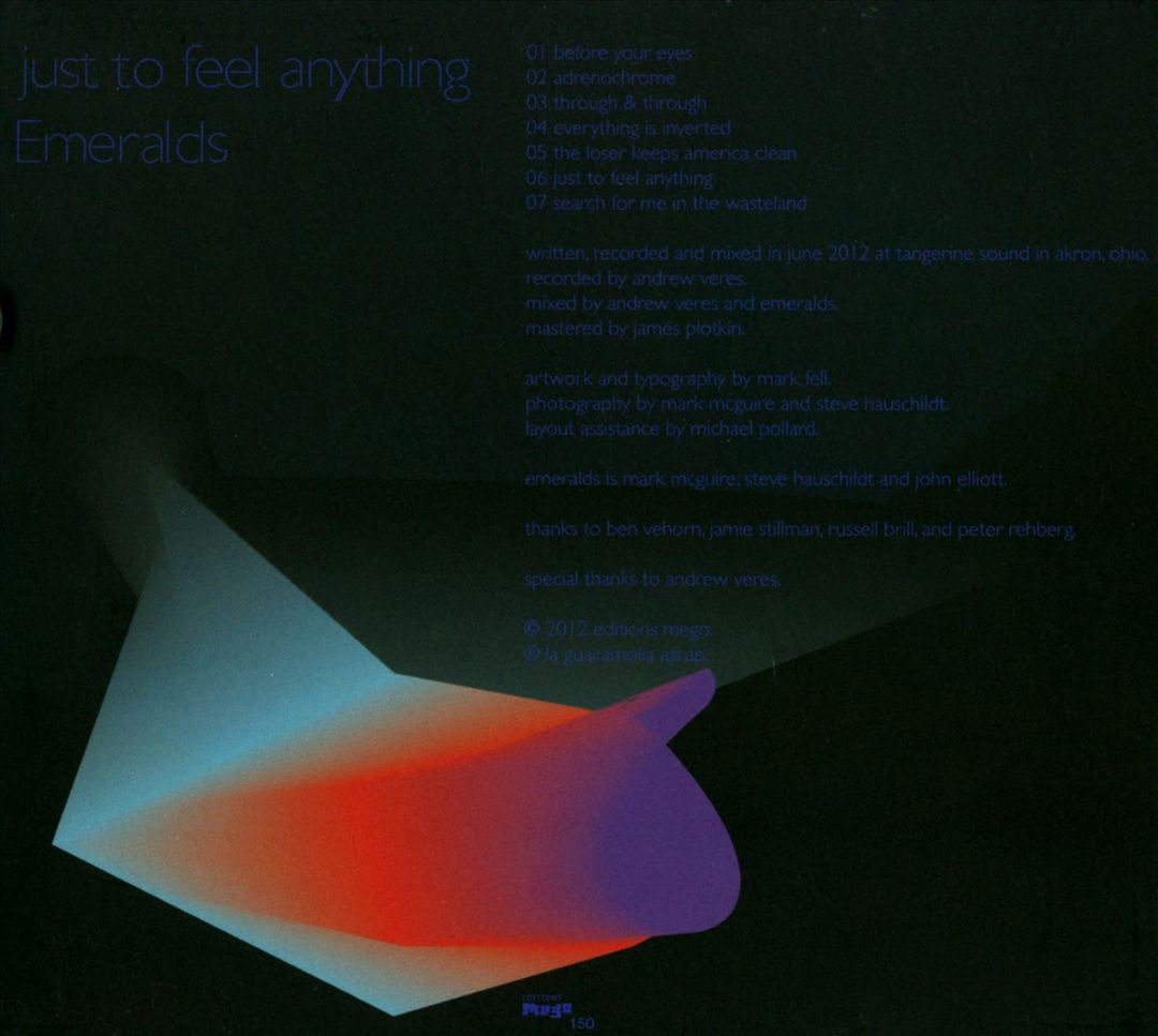 Just to Feel Anything cover art
