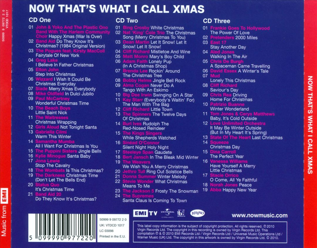 Now That's What I Call Xmas [2010] cover art