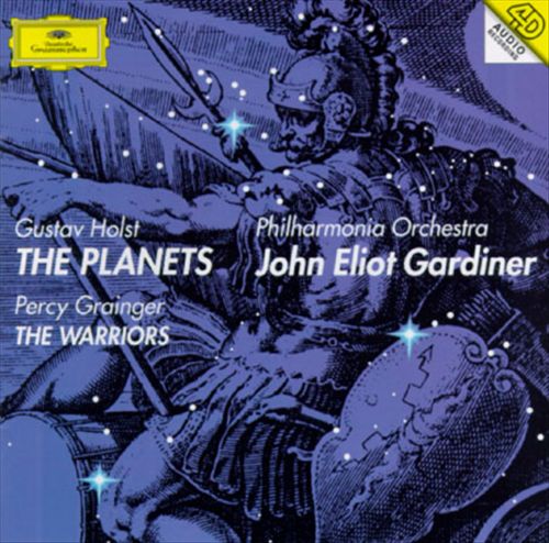 Holst: The Planets; Grainger: The Warriors cover art