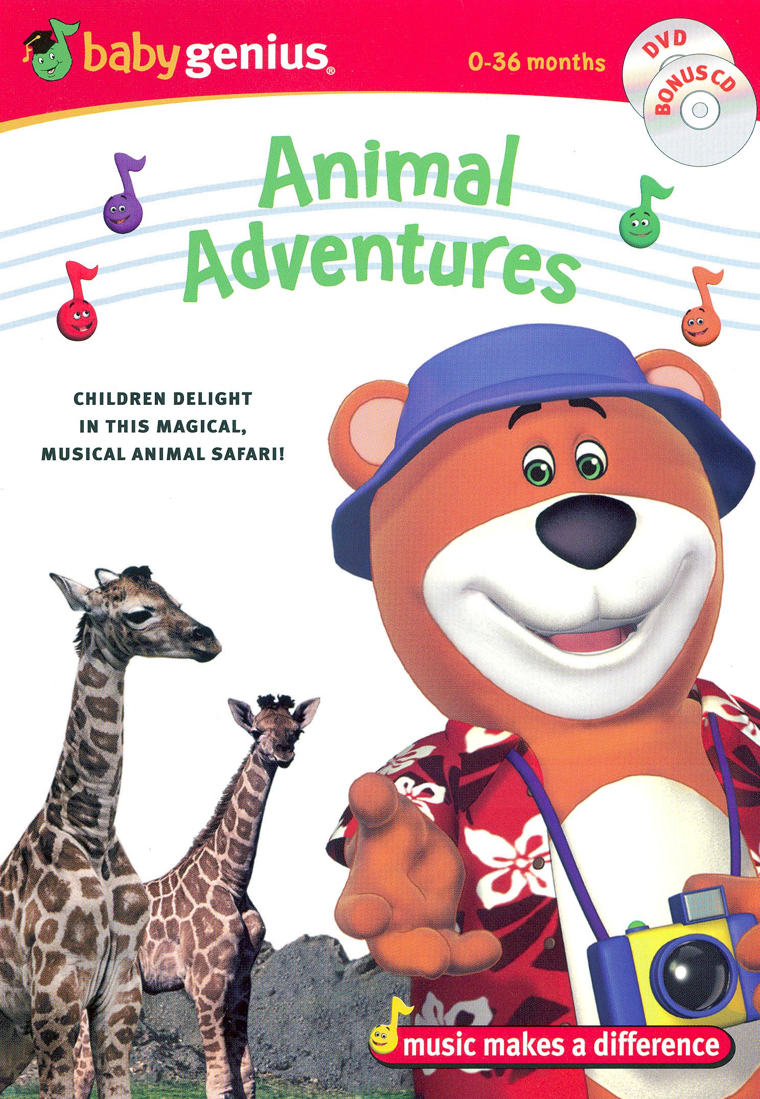 Baby Genius: Animal Adventures  [DVD] cover art