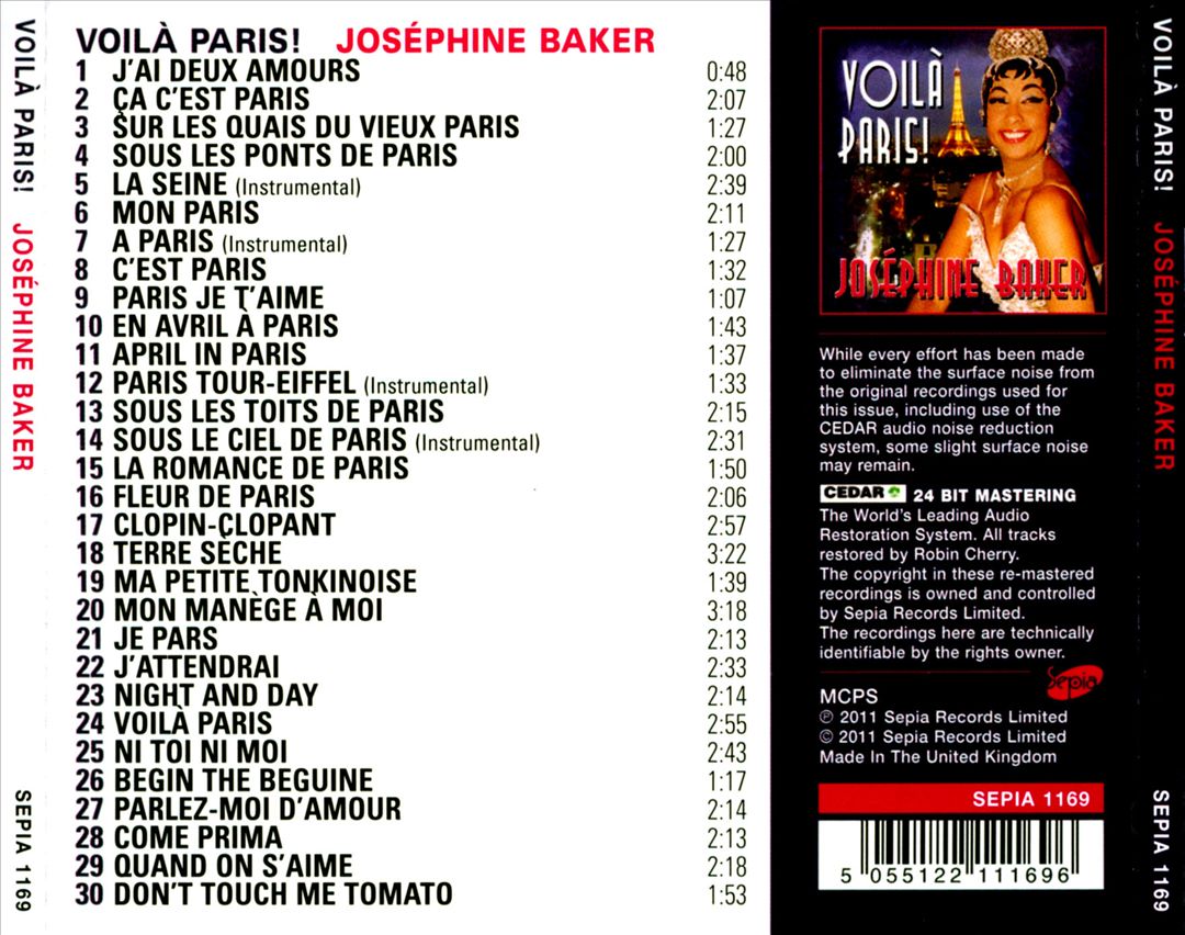 Voilà Paris! cover art