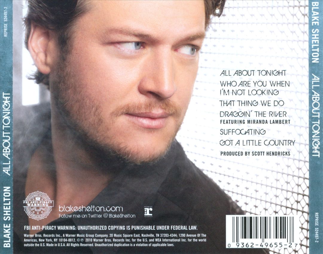 All About Tonight cover art