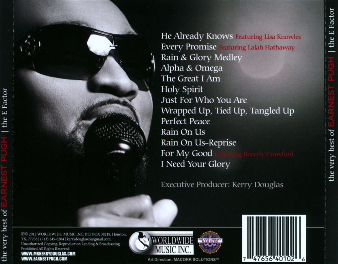 Very Best of Earnest Pugh: The E Factor cover art