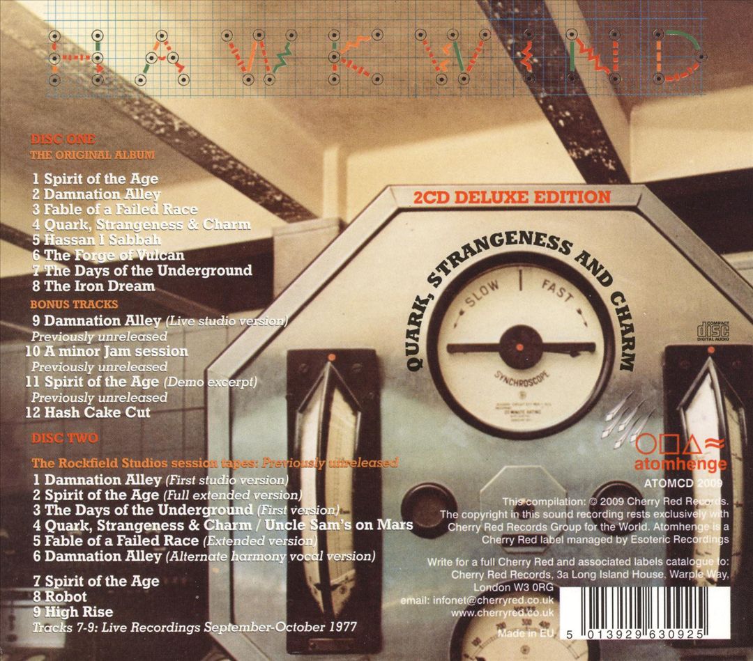 Quark, Strangeness and Charm [Bonus CD] cover art