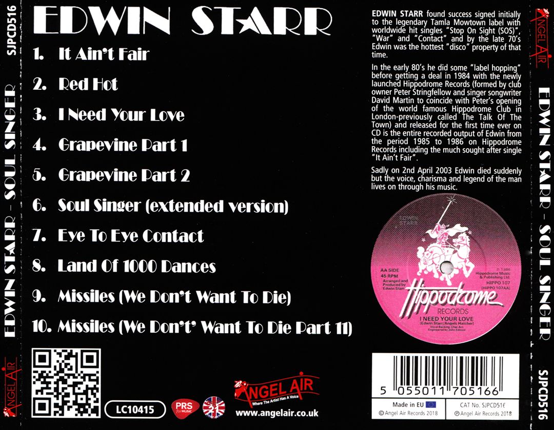 Soul Singer cover art