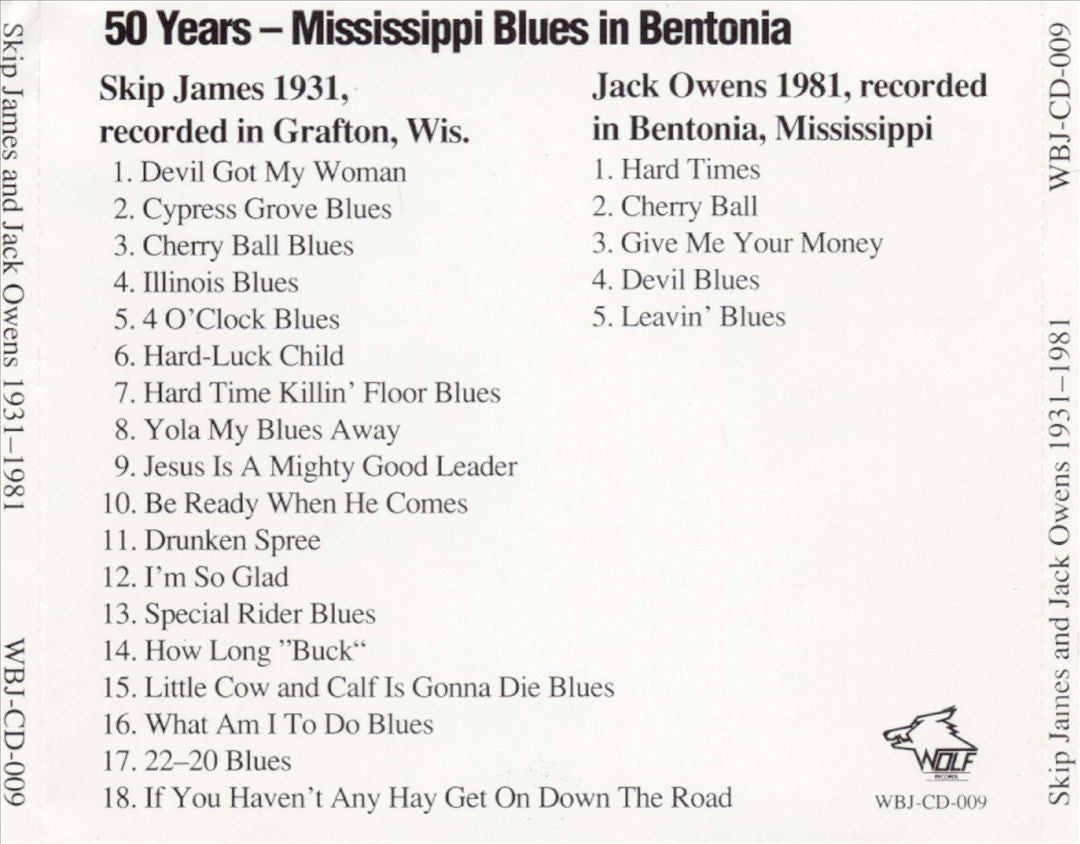 50 Years: Mississippi Blues in Bentonia cover art