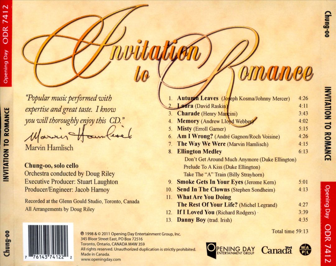 Invitation to Romance cover art