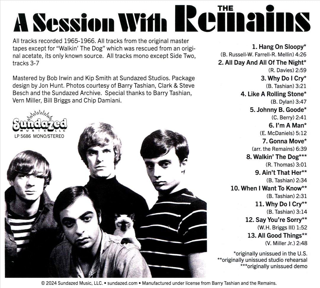 Session With the Remains cover art