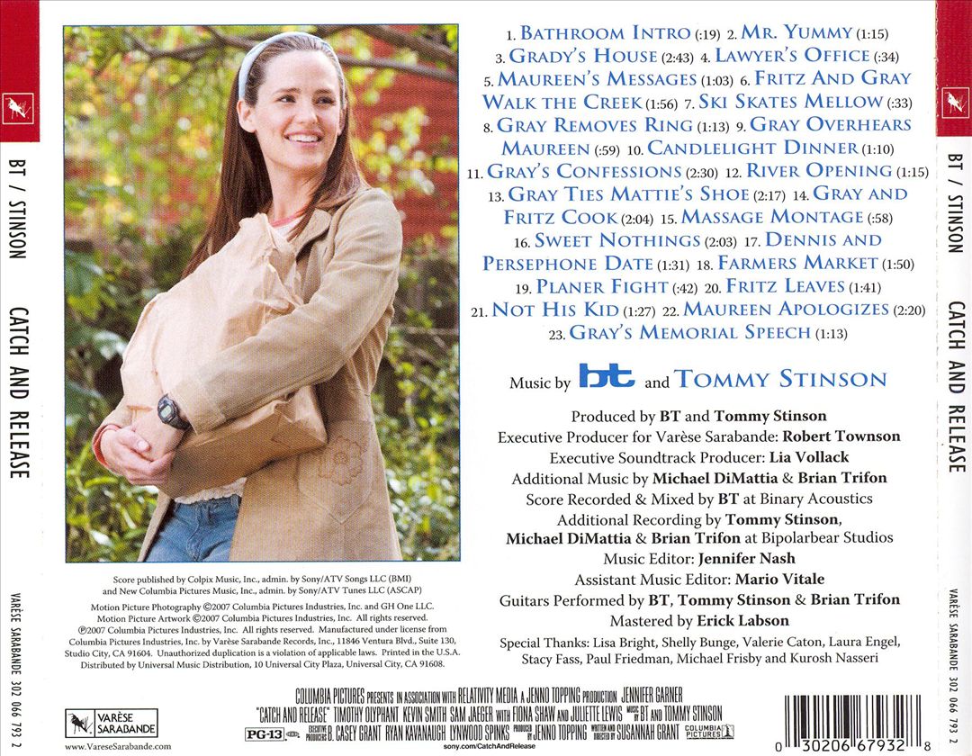Catch and Release [Original Motion Picture Score] cover art