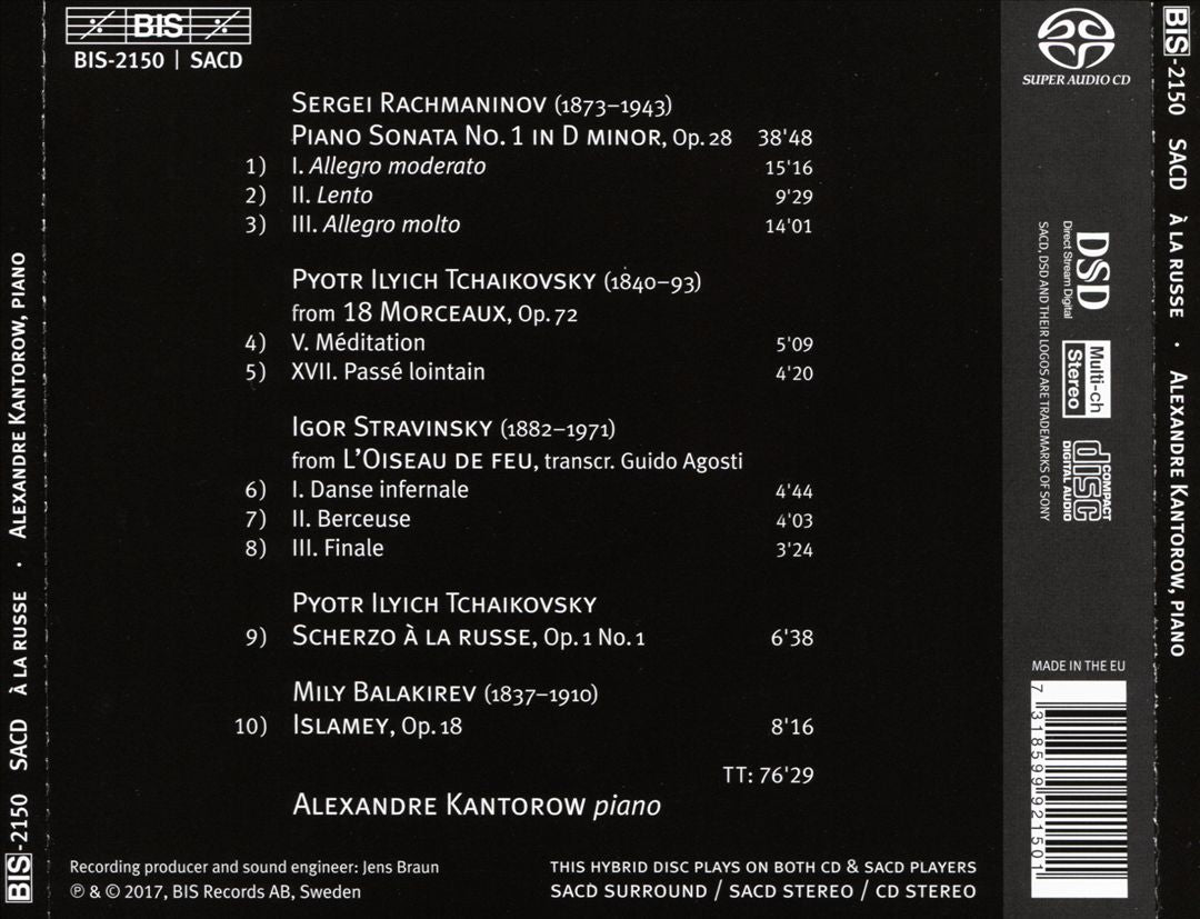 À la Russe cover art