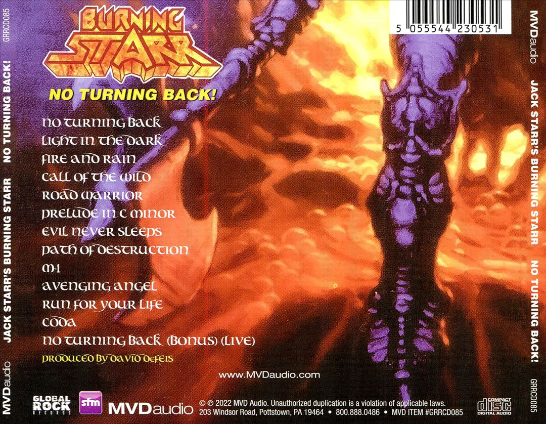 No Turning Back cover art