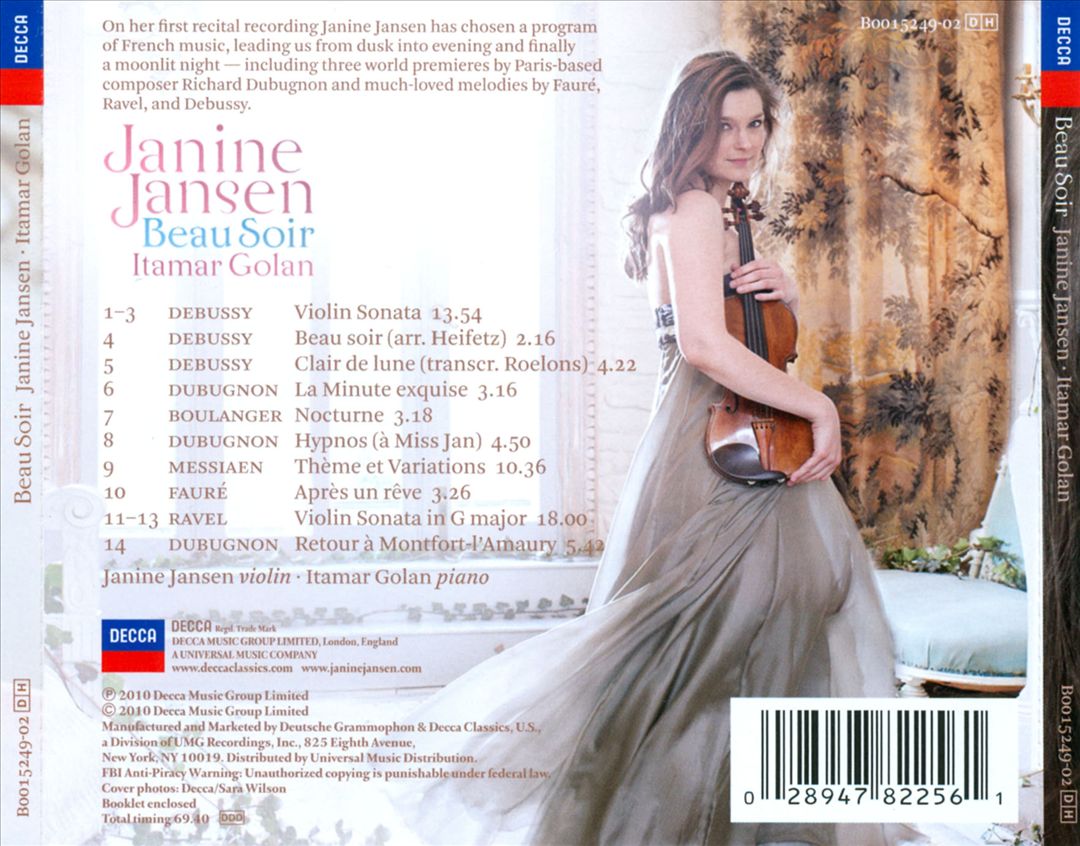 Beau Soir cover art