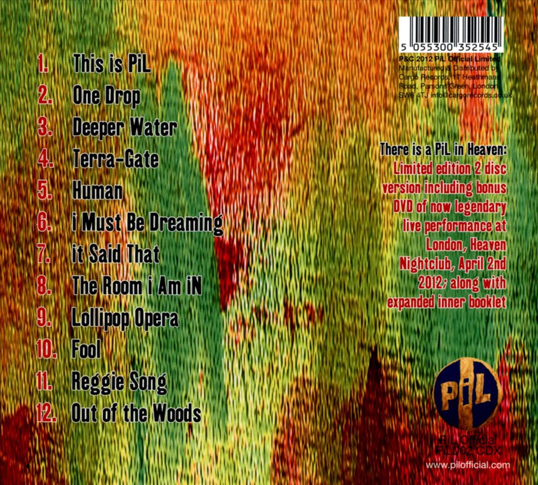 This Is Pil [CD+DVD] cover art