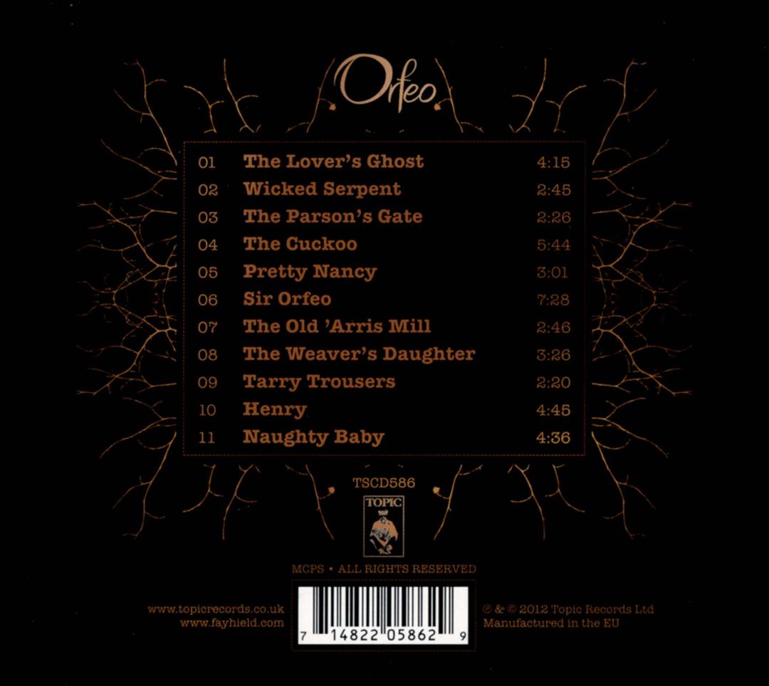 Orfeo cover art