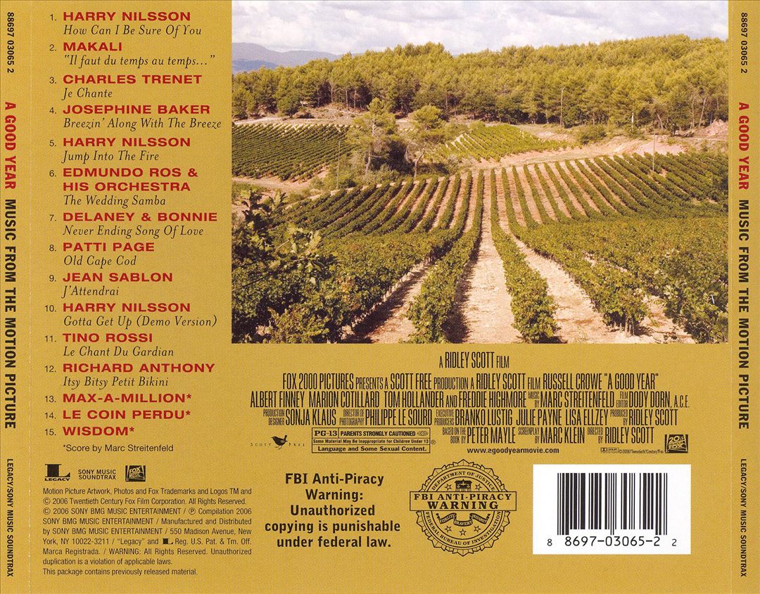 Good Year [Original Motion Picture Soundtrack] cover art