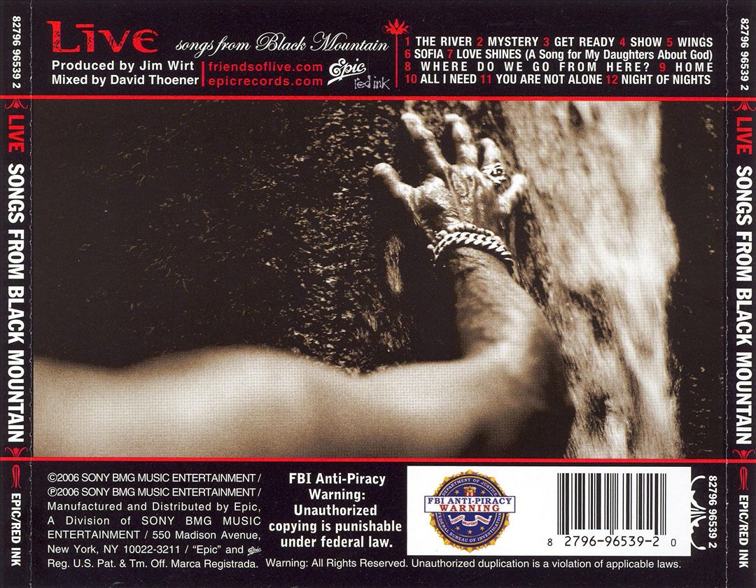 Songs from Black Mountain cover art