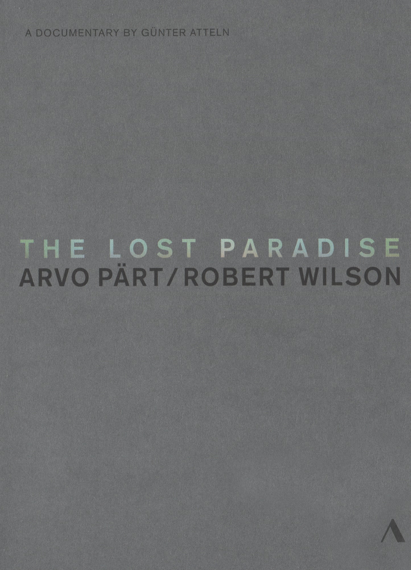 Arvo Part - The Lost Paradise cover art