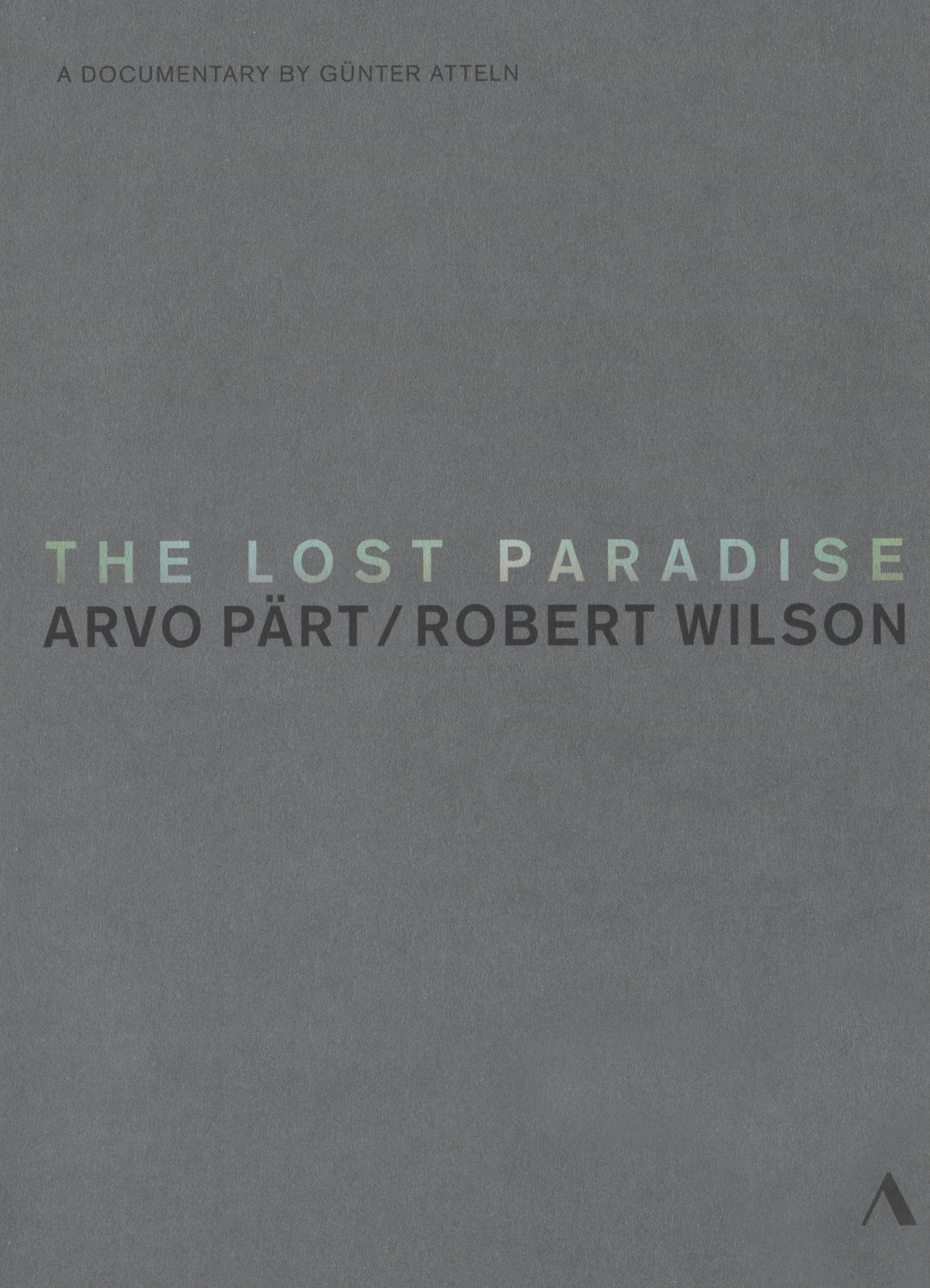 Arvo Part - The Lost Paradise cover art