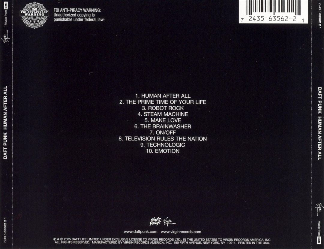 Human After All cover art