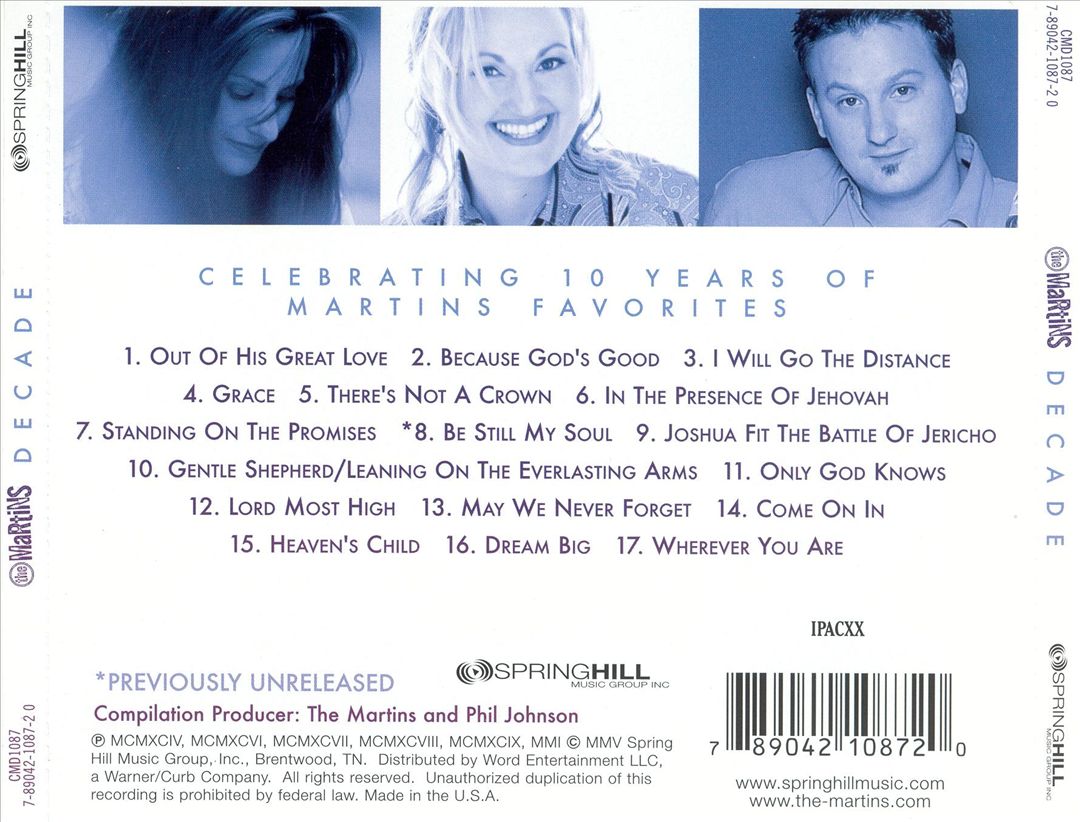 Decade cover art