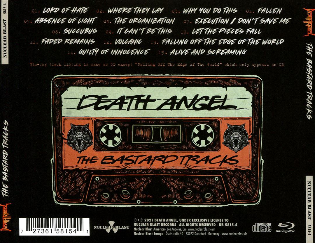 The Bastard Tracks [CD/Blu-Ray] cover art