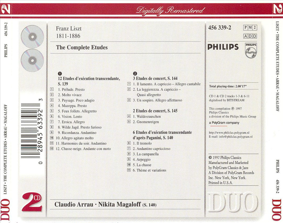 Liszt: The Complete Etudes cover art