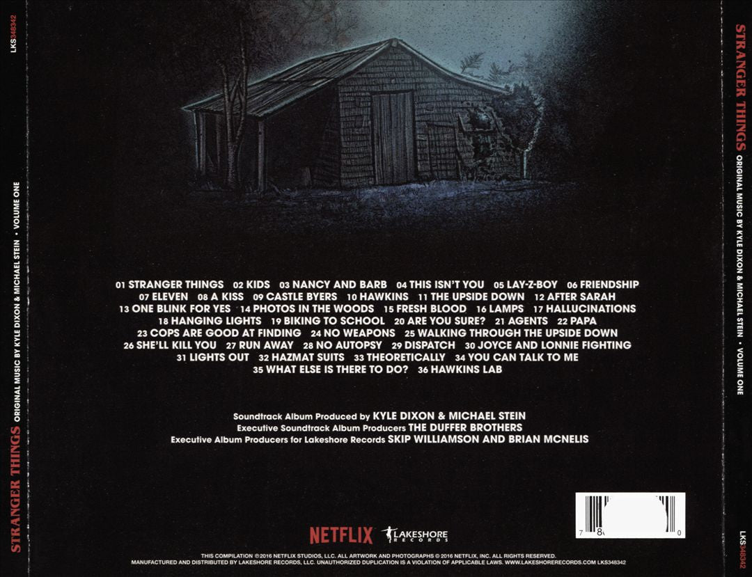 Stranger Things, Vol. 1 [Original Television Soundtrack] cover art