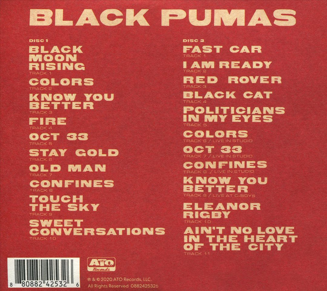 Black Pumas [Deluxe Edition] cover art