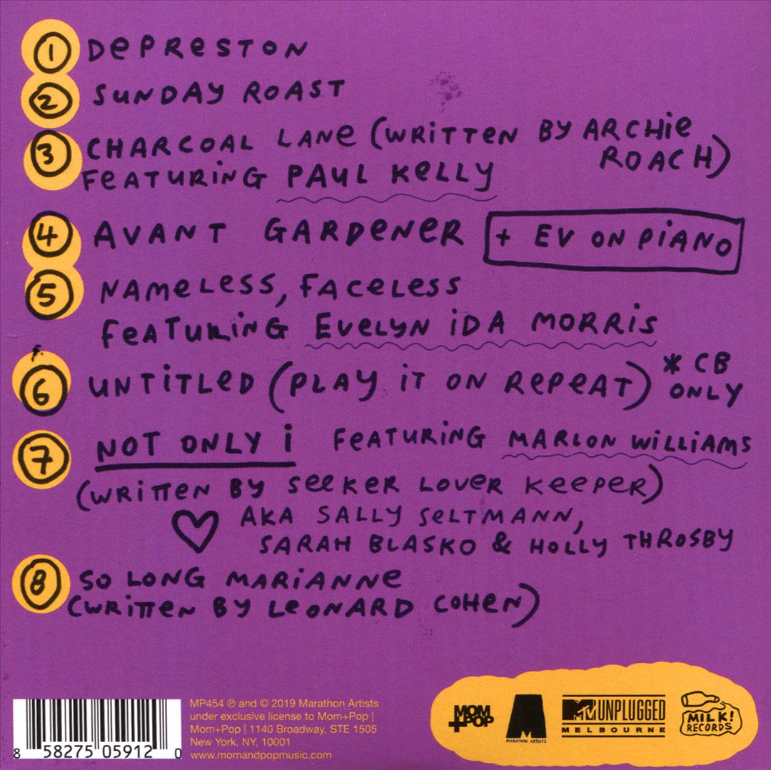MTV Unplugged: Live in Melbourne cover art