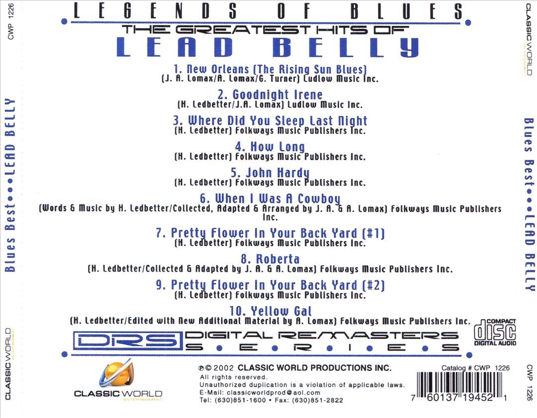 Blues Best: Greatest Hits cover art