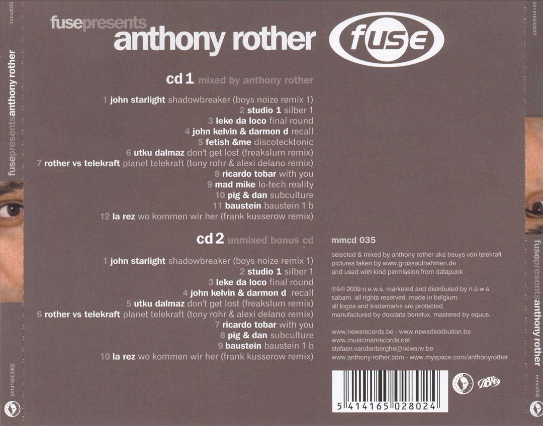 Fuse Presents: Anthony Rother cover art