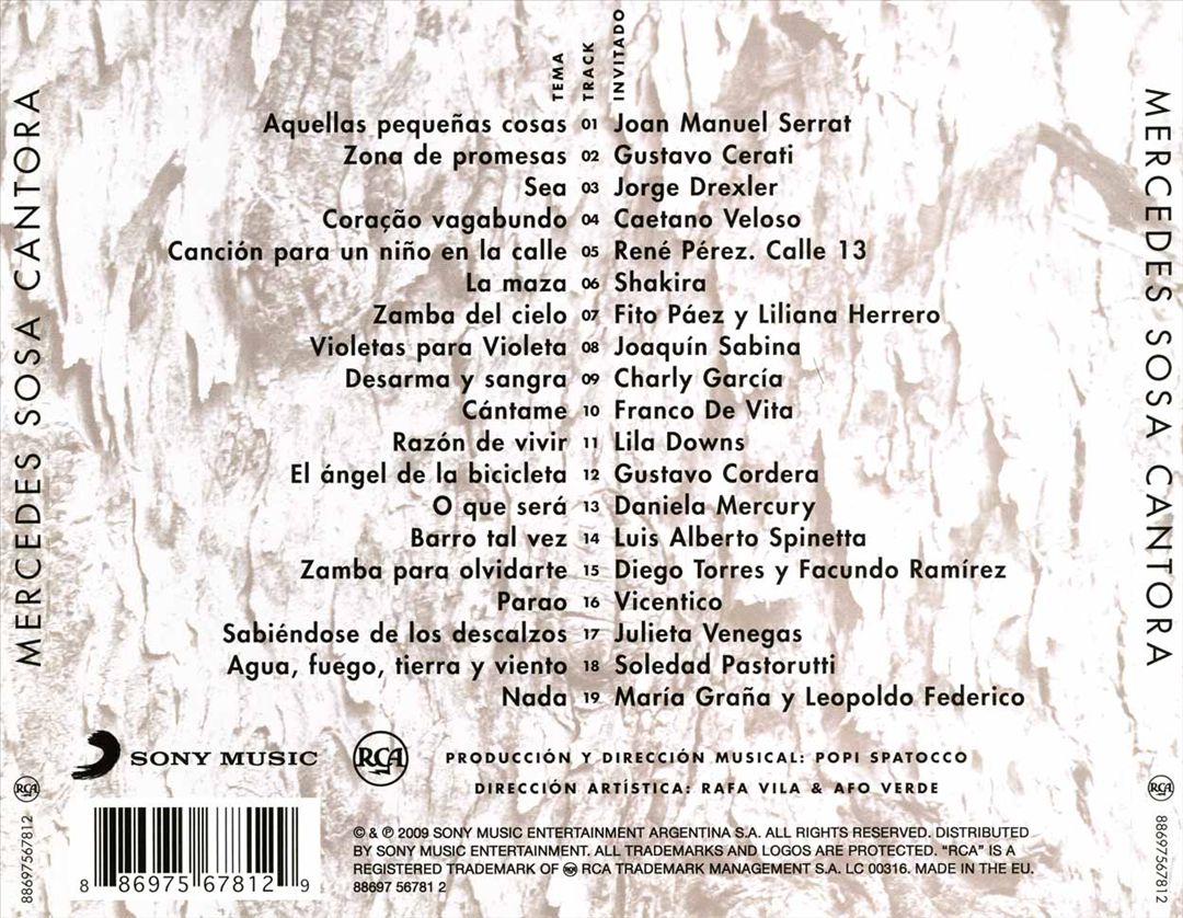 Cantora cover art