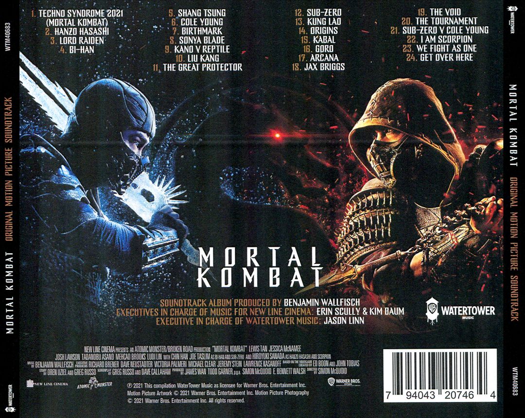 Mortal Kombat [Original Motion Picture Soundtrack] cover art