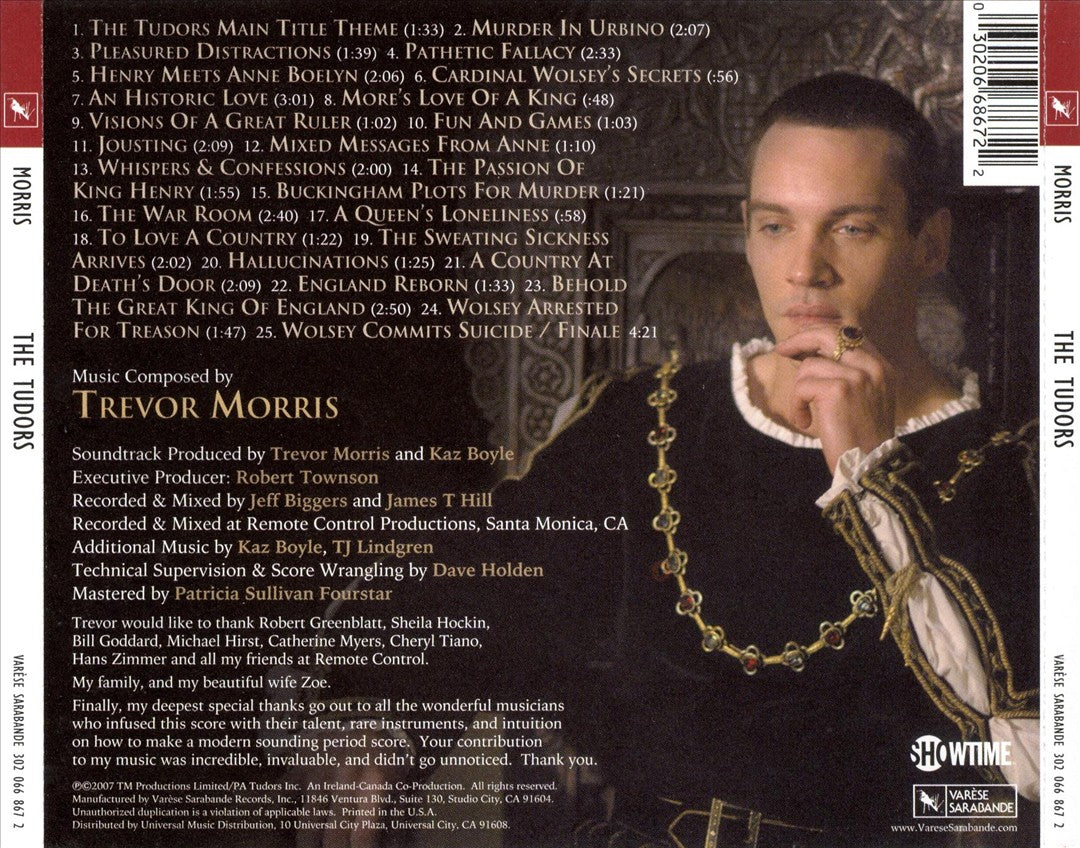 Tudors [Original Television Soundtrack] cover art